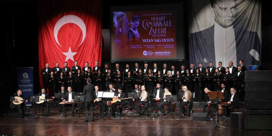 Çanakkale Zaferi özel konserle anıldı