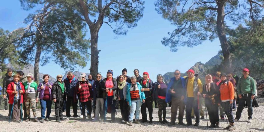 Yeşilçam yolunda doğa yürüyüşü