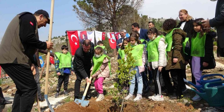 Kozan’da yanan ormanlar yeniden fidanla buluşuyor