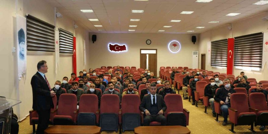 Canlı hayvan satıcılarına eğitim