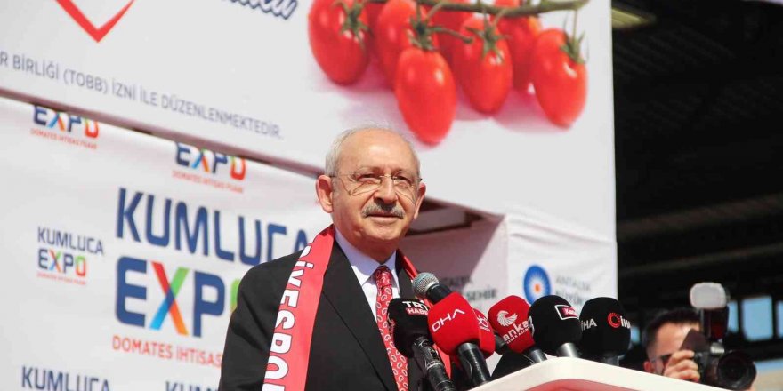 CHP Genel Başkanı Kılıçdaroğlu: "Çiftçiye 2 yıl faizsiz kredi açılmalı"