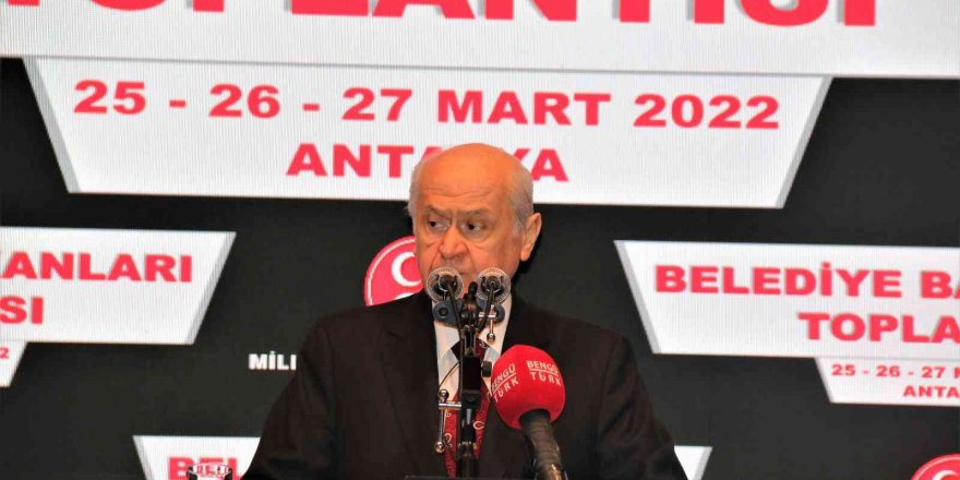 Bahçeli’den Kılıçdarooğlu’na baraj cevabı: “Senin sandıkta imdat çığlıklarını cümle alem duyacaktır”