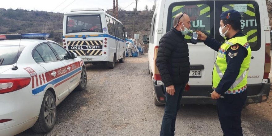 Mersin’de okul servis araçları denetlendi