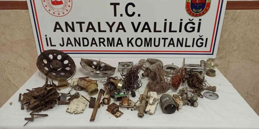 Manavgat’ta inşaattan hırsızlık olaylarının şüphelileri yakalandı