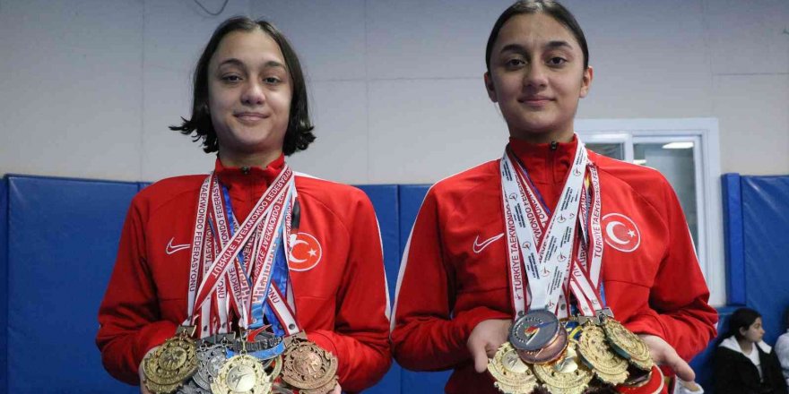 Kendilerini korumak için başladıkları sporda hedefleri olimpiyat şampiyonluğu