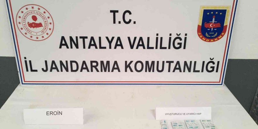 Manavgat’ta uyuşturucu operasyonu