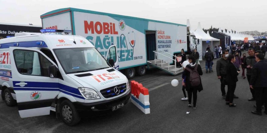 Antalya BilimFest’te sağlık taraması