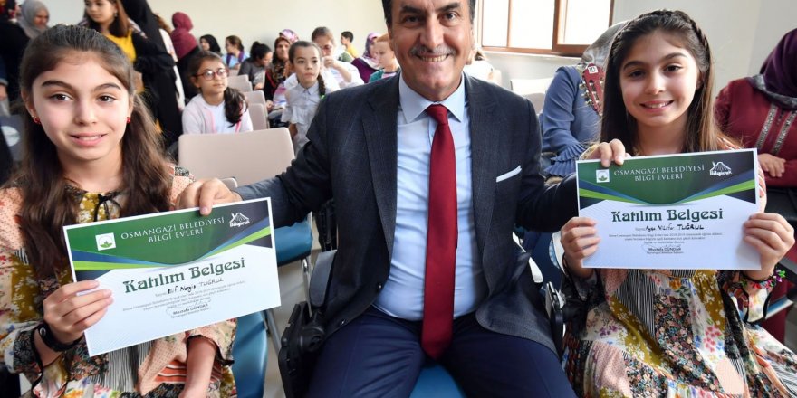 Eğitime destek Osmangazi’den