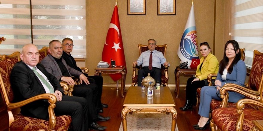 Erdemlililer Derneği’nden Vali Su’ya Ziyaret