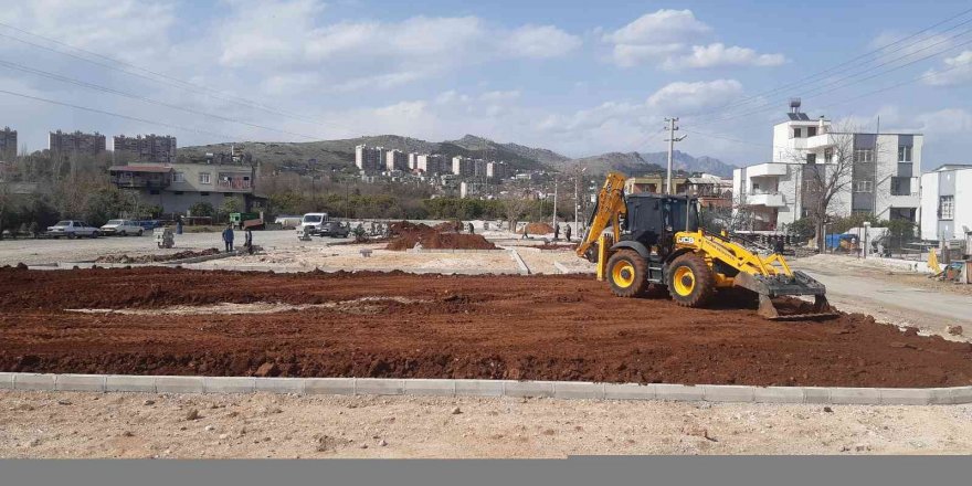 Kozan Belediyesinden yeni park