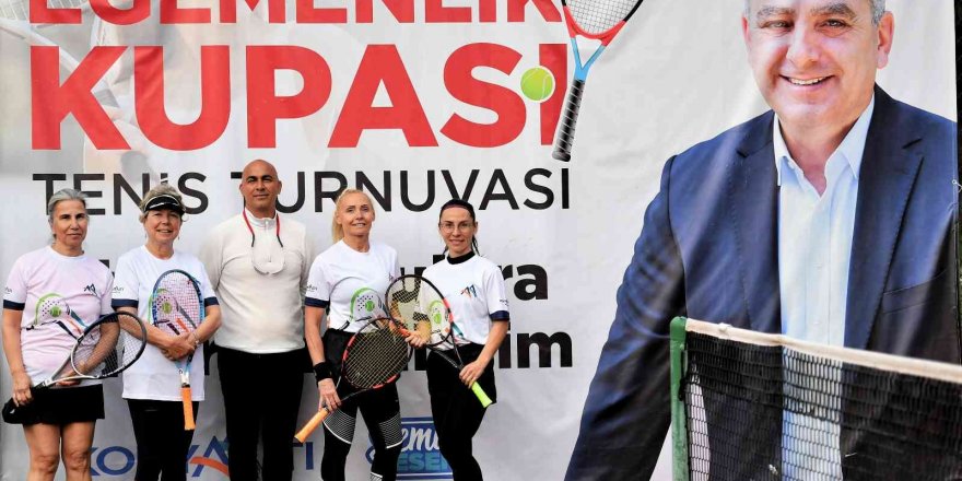 Konyaaltı’nda rekor katılımlı tenis turnuvası