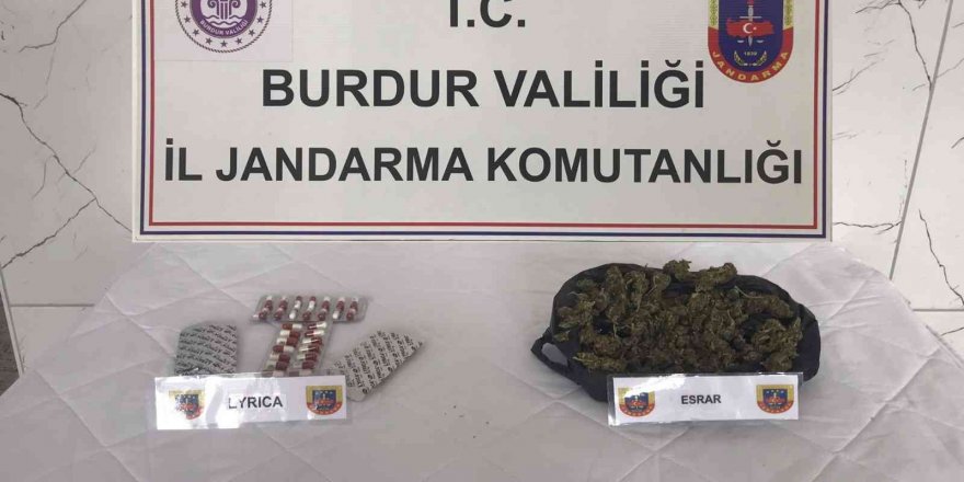 Burdur’da uyuşturucu operasyonu: 1 tutuklama