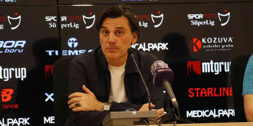 Vincenzo Montella: "Galibiyet için çok mutluyum"