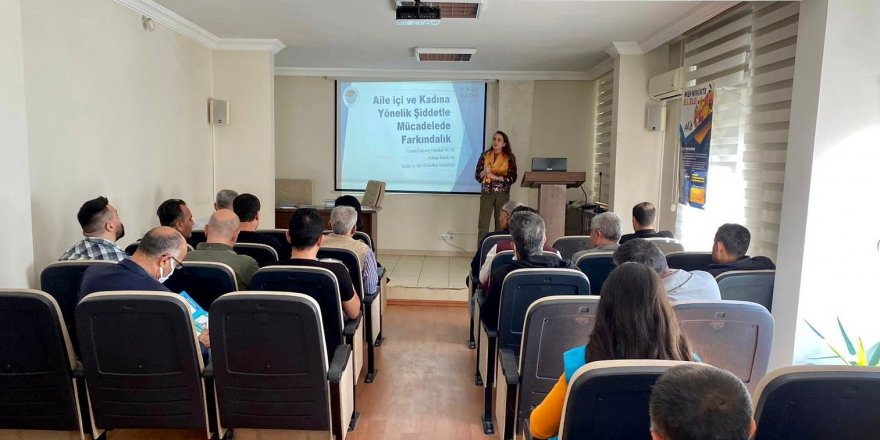 Akdeniz’de Kadına Yönelik Şiddetle Mücadele Eğitimleri Sürüyor