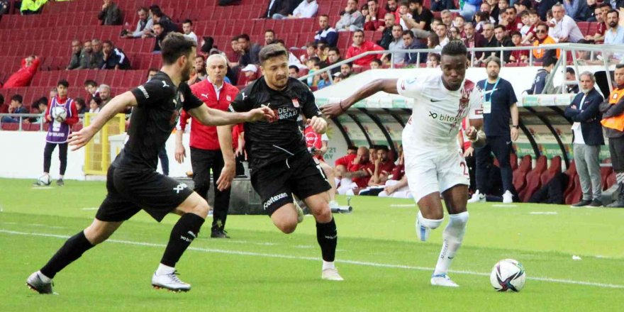 Spor Toto Süper Lig: A.Hatayspor: 1 - DG Sivasspor: 1 (Maç sonucu)