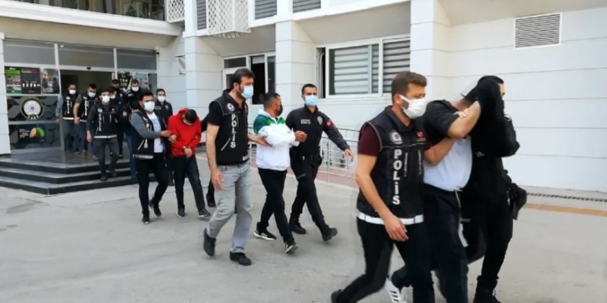 Mersin’de uyuşturucu operasyonunda yakalanan 11 şüpheliden 3’ü tutuklandı