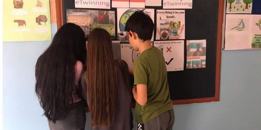 Öğrenci ve öğretmenlerden çevreci proje