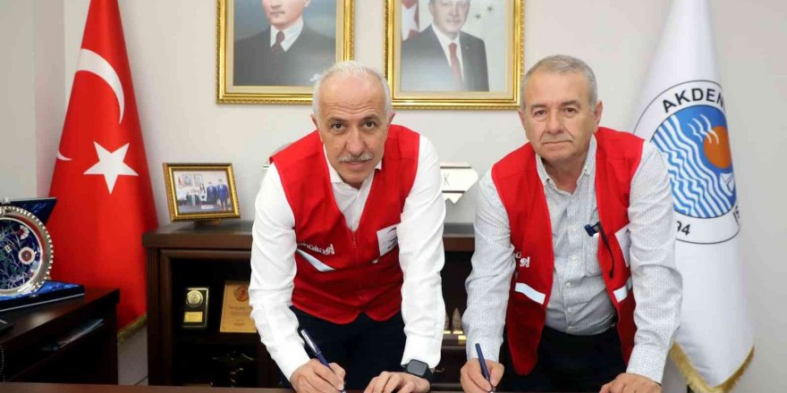 Akdeniz Belediyesinden Türk Kızılayı’na Yer Tahsisi