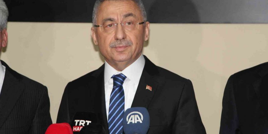 Cumhurbaşkanı Yardımcısı Fuat Oktay Hatay’da