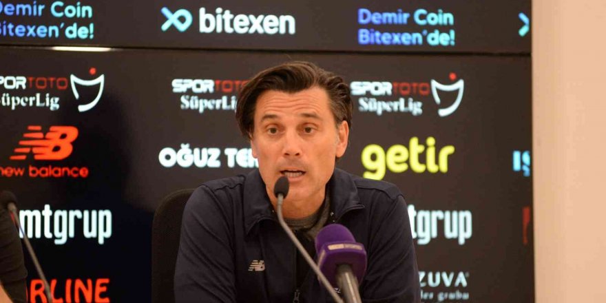 Vincenzo Montella: "VAR’lı bir dönemde bu penaltıyı vermeniz mümkün değil"