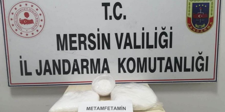 Mersin’e otobüsle uyuşturucu getiren şüpheli otogarda yakalandı