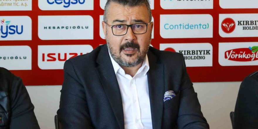 Antalyaspor Başkanı Aziz Çetin: “Trabzonspor maçından puan ya da galibiyetle dönmek istiyoruz”