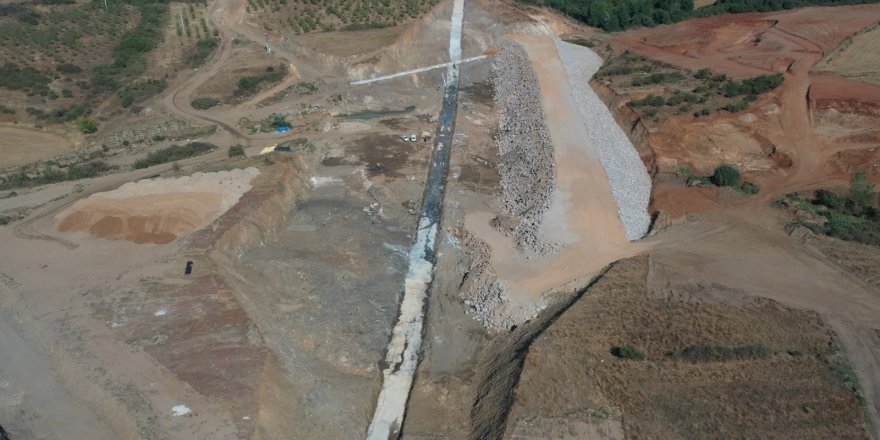 Ekonomiye iki milyon lirayı aşkın katkı sağlayacak Lalapaşa Göleti’nde çalışmalar devam ediyor