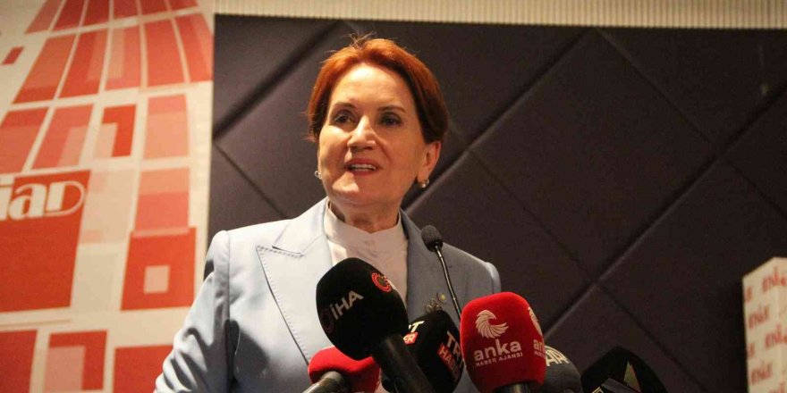 Akşener’den, Babacan açıklaması