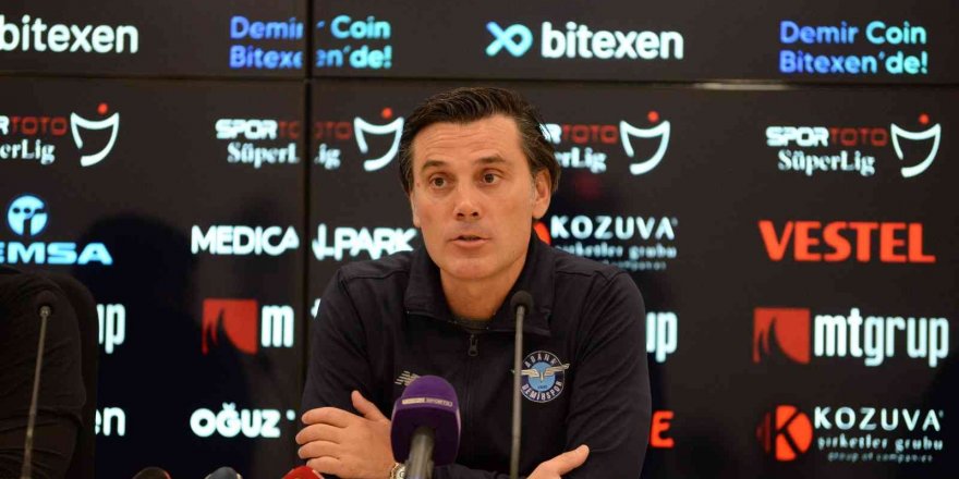 Montella: "Demek ki Avrupa’ya gitmeye hazır değiliz"