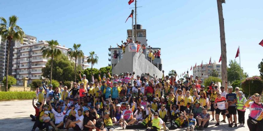 Kleopatra Bisiklet Festivali’nde renkli görüntüler ortaya çıktı