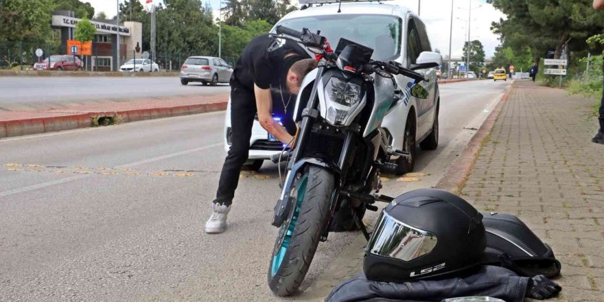 Otomobilin çarpıp kaçtığı yaralı genç, yeni aldığı motosikletini bırakmamak için hastaneye gitmedi