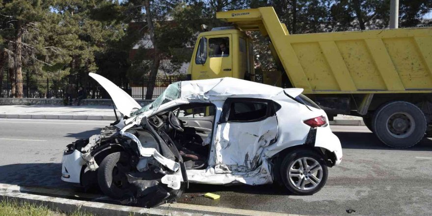 Burdur’da trafik kazası: 1 ölü