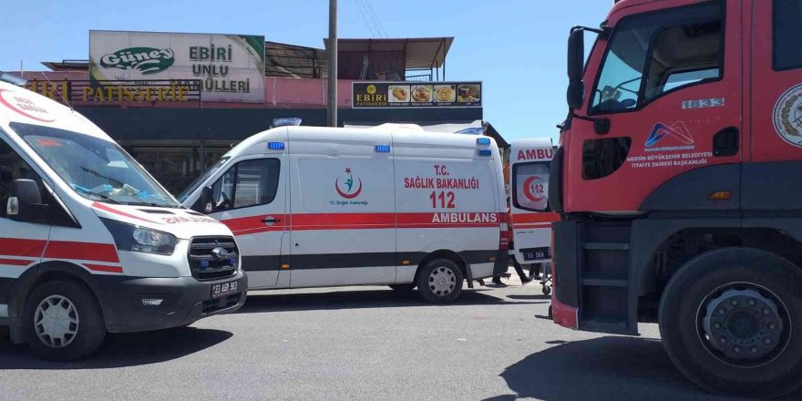 Tarsus’ta trafik kazası: 3 yaralı