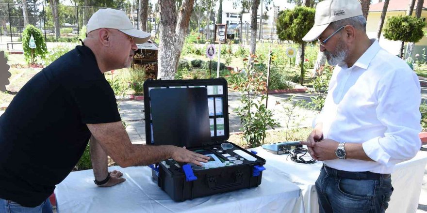 Tarsus Belediyesinden çiftçilere yerinde analiz hizmeti