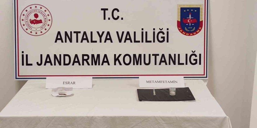 Manavgat’ta uyuşturucu operasyonu