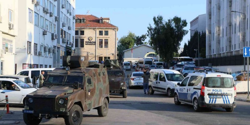 Mersin’de uyuşturucu satıcılarına dev operasyon