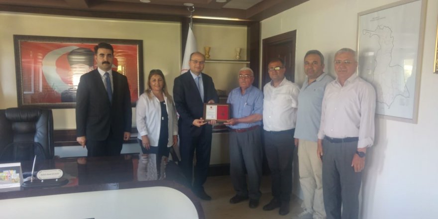 Tskgv Bağışçısına Bronz Madalya Ve Beraat Takdim Edildi