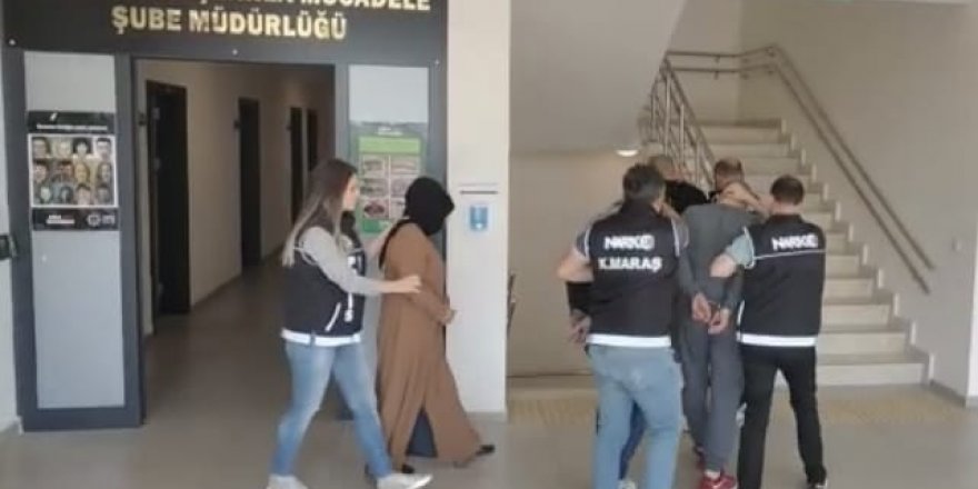 Kahramanmaraş’ta uyuşturucu operasyonunda 3 kişi tutuklandı