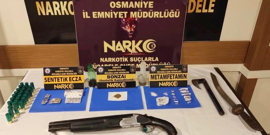 Osmaniye’de uyuşturucu operasyonlarına 11 tutuklama