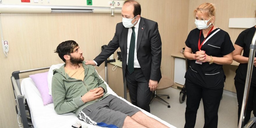 Vali Pehlivan: "Mersin Şehir Hastanesi pandemi döneminde hayati işlev gördü"