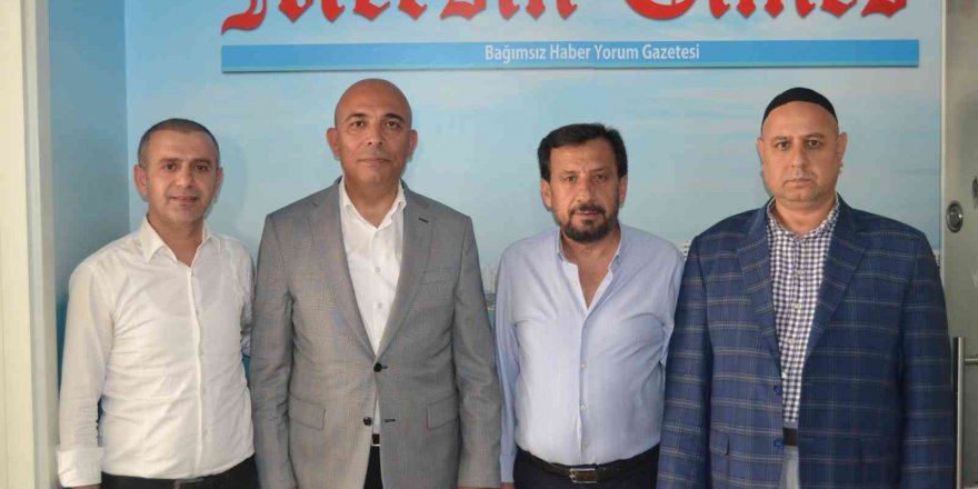 İzmir Emniyet Müdürü Şahne Mersin’de Temaslarda Bulundu