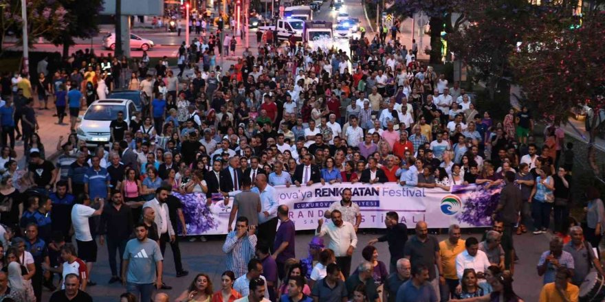 Çukurova’yı renklendiren festival