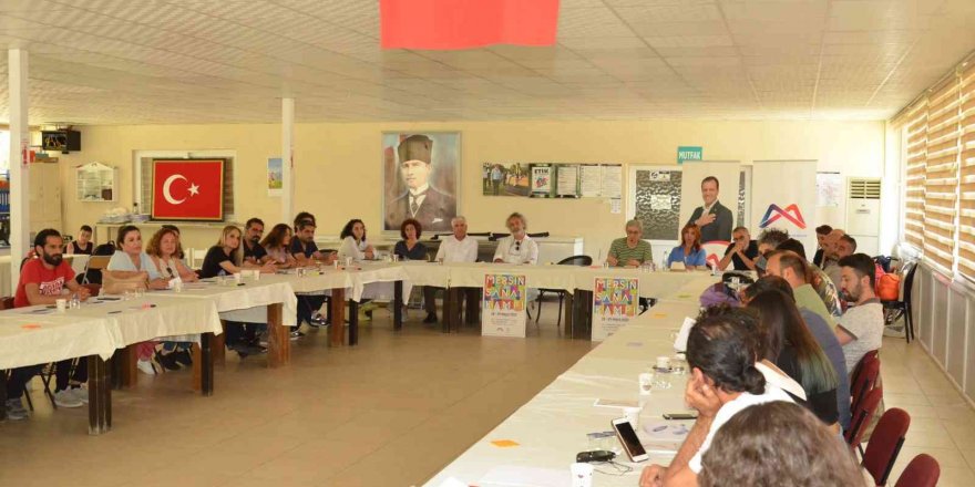 ‘Mersin Sanat Kampı’ Tarsus Gençlik Kampında gerçekleştirildi