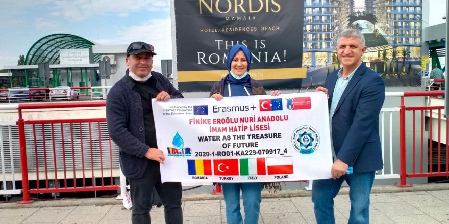 Finike Eroğlu Nuri Anadolu İmam Hatip Lisesi, Erasmus projesi kapsamında Romanya’da
