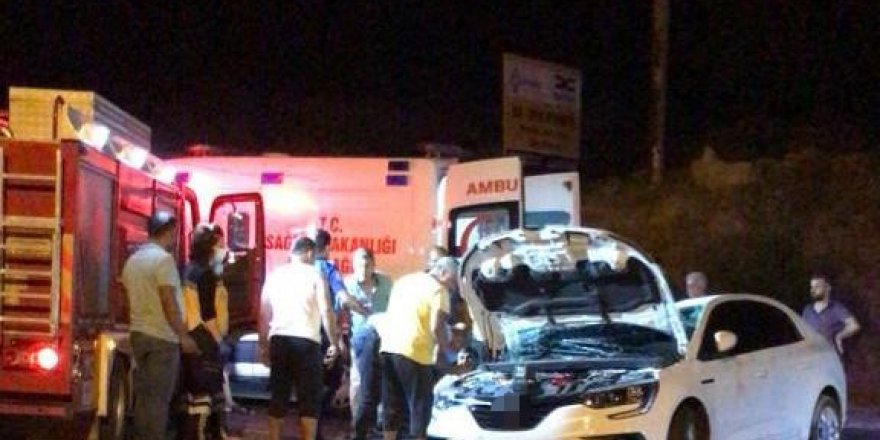 Mersin’de trafik kazası: 1 ölü