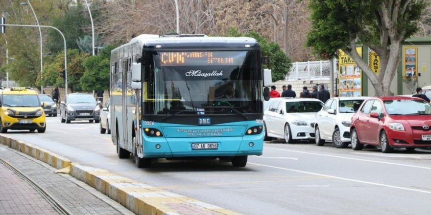 Antalya’da toplu taşımaya yüzde 20 zam