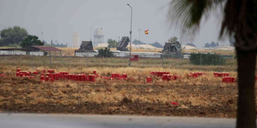 İncirlik’te konuşlu Patriotlar muhtemel tehditlere karşı hazır bekliyor