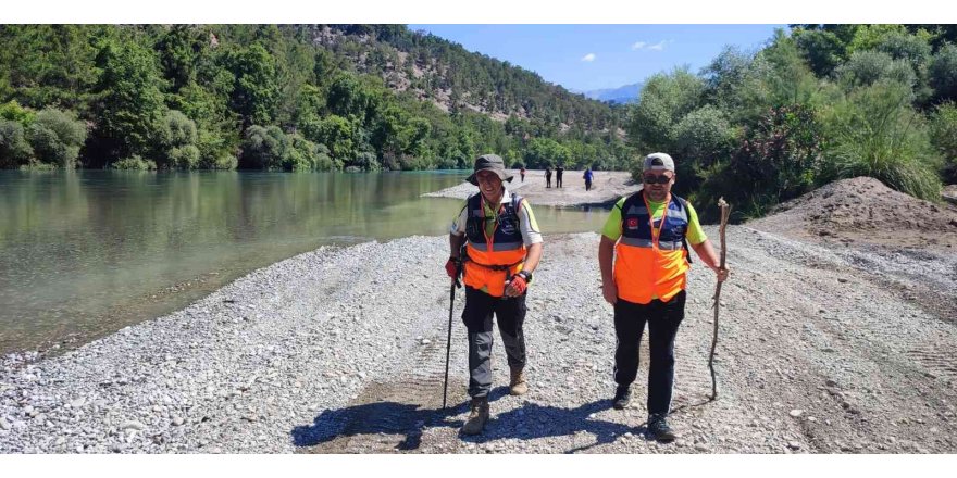 Köprülü Kanyon’da kaybolan Brunei vatandaşı genci arama çalışmaları 5. gününde sürüyor