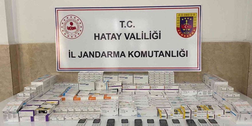 Hatay’da 3,5 milyon liralık kaçak ilaç ele geçirildi