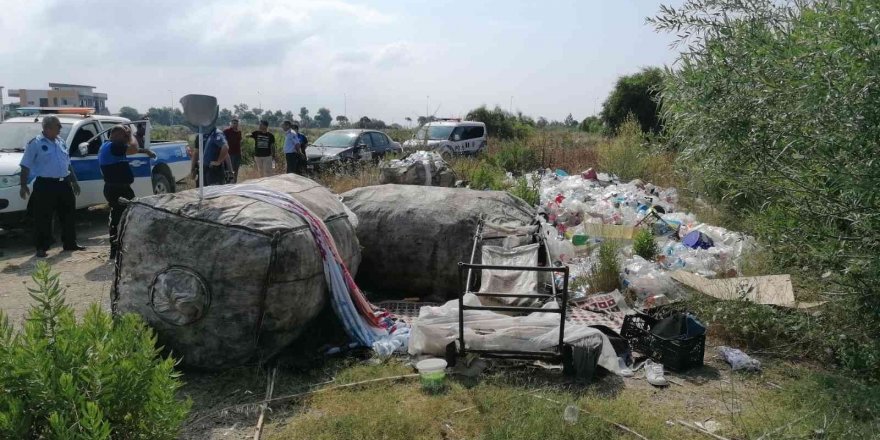 Antalya’da hurdacılara polis ve zabıtadan baskın